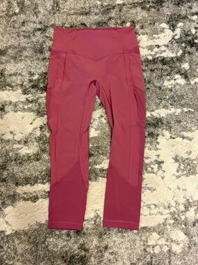 Lululemon All The Right Places Crop II Leggings in Pink